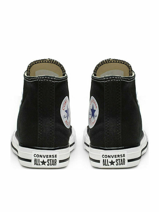 CHUCK TAYLOR ALL STAR Παιδικά Sneakers High Μαύρα