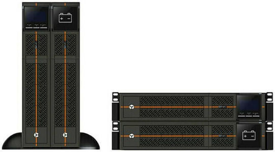 Vertiv Liebert GXT RT+ UPS Line-Interactive 1000VA 900W with 6 IEC Power Plugs