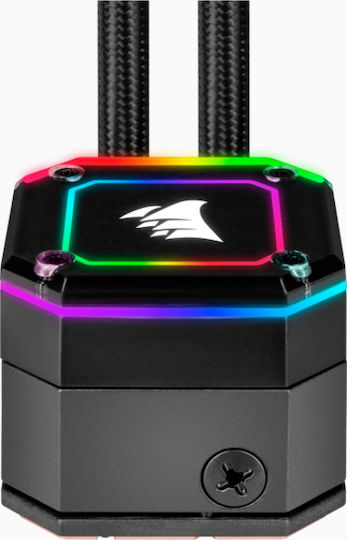 Corsair iCUE H150i Elite Capellix Wasserkühlung für Prozessor Dreifacher Ventilator 120mm für Sockel AM4/AM5/1200/115x mit RGB Beleuchtung