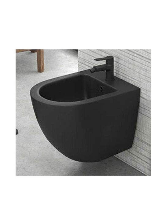 Karag Wall-Hanging Bidet Milos Black 37x49.5x32.5cm