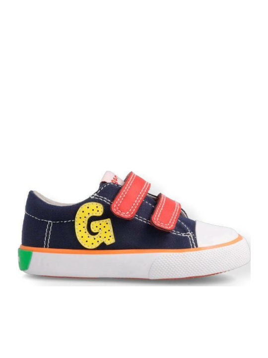 Παιδικά Sneakers Ανατομικά με Σκρατς Μπλε