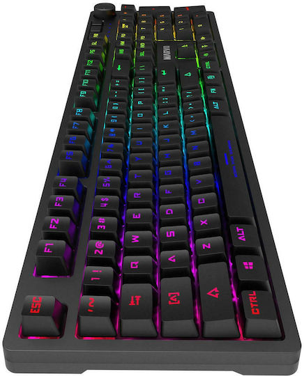 Marvo KG954 Gaming Μηχανικό Πληκτρολόγιο με Jixian Blue διακόπτες και RGB φωτισμό (Αγγλικό US)