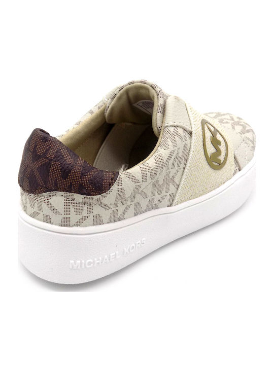 Jordana Kids Sneakers Slip-on Beige