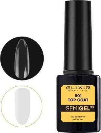 Elixir 501 Top Coat for Regular Nail Polish 5ml
