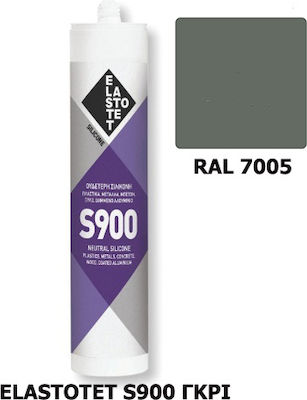 Elastotet S-900 Sealant Silicone for Wood Grey 7005 280ml