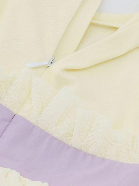 Children's Dress Sleeveless Tulle Ecru