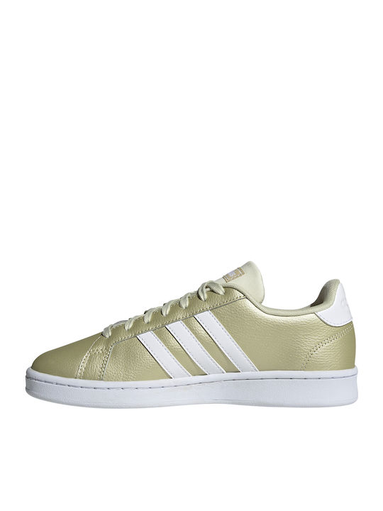 Advantage Grand Court Παιδικά Sneakers Χρυσά