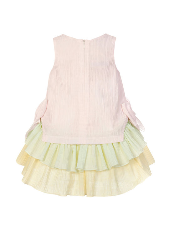 Balloon Chic Kids Dress Sleeveless Multicolour