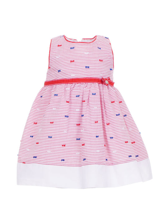 Εβίτα Girls Dress Sleeveless Red