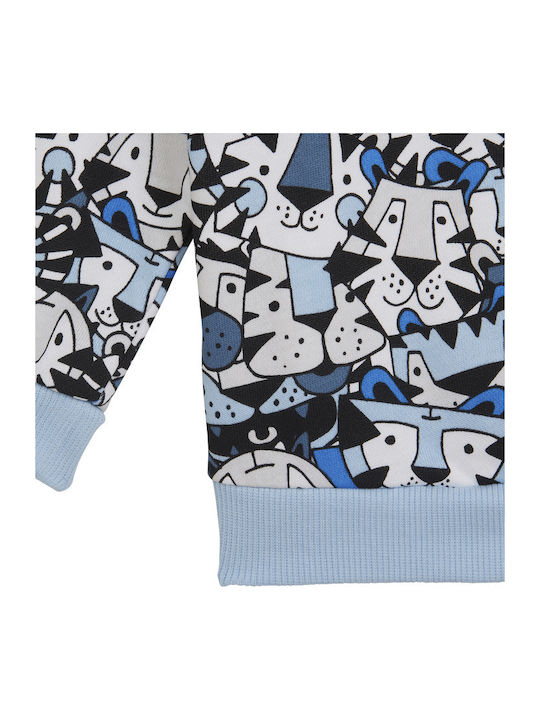 Kinder Sweatpants Set - Jogginganzug Hellblau 2Stück Graphic