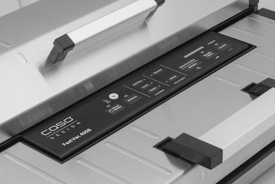 Caso Vakuumierer Extern mit Maximaler Versiegelungslänge 400mm Automatisch FastVac 4008