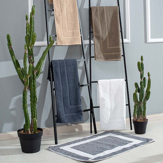 Joli Hotel Bathroom Mat Beige 50x75cm with Weight 700gsm