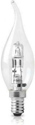 Fos me Halogen Lamp for Socket E14 with Power 42W Candle with Tail