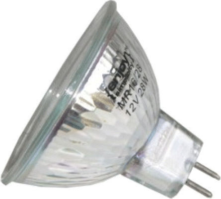 Elvhx Λάμπα Αλογόνου για Ντουί GU4 με Ισχύ 16W 12V