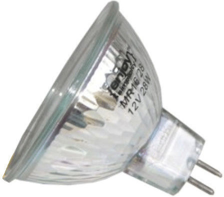 Elvhx Λάμπα Αλογόνου για Ντουί G5.3 με Ισχύ 28W 12V