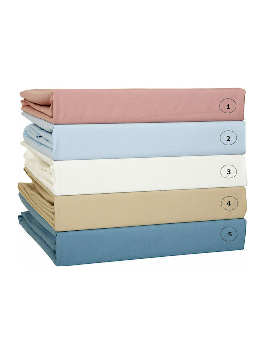 Anna Riska Bettbezug Baumwolle Einzelbett 160x240 Prestige 3 Ivory