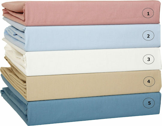 Anna Riska Παπλωματοθήκη Βαμβακερή Μονή 160x240 Prestige 3 Ivory
