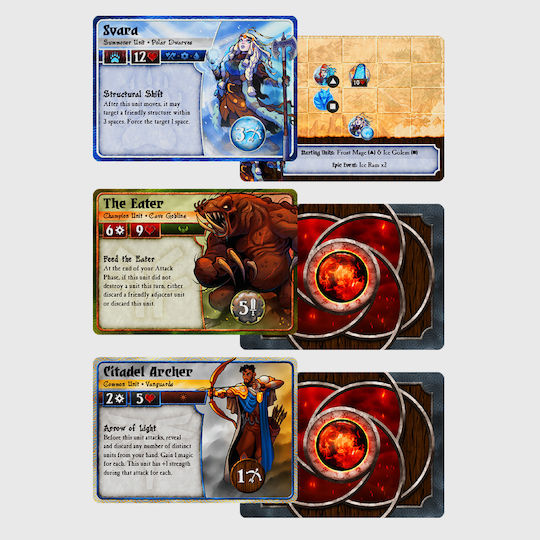 Board Game Summoner Wars 2nd Edition Master Set for 2 Players 9+ Years Old (EN) Plaid Hat