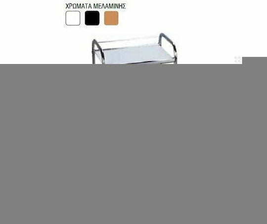 Marinopoulos Τροχήλατο Τραπεζάκι Νοσηλείας Π50xΒ40xΥ90cm 1090
