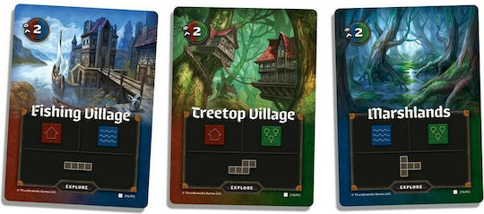 Настолна игра Cartographers Roll Player за 1+ играчи 10+ години (EN) Thunderworks Games
