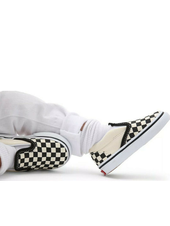 Checkerboard Παιδικά Sneakers Slip-on Πολύχρωμα