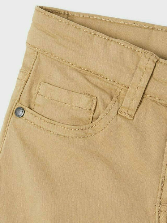 Kids' Fabric Pants Brown