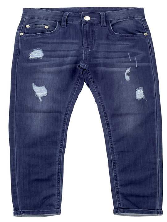 Funky Boys Denim Trouser Blue