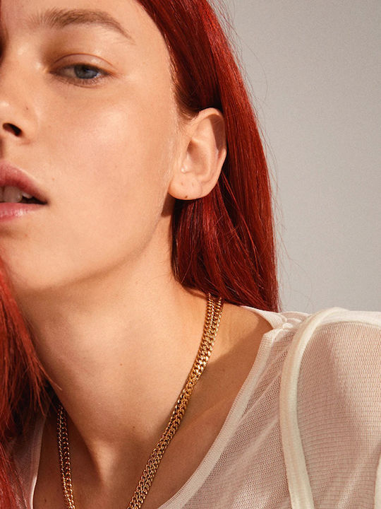 Pilgrim Blossom Gold Plated Necklace