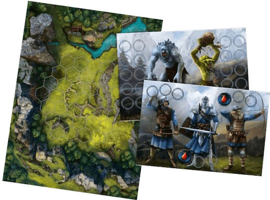 Настолна игра Drako: Knights & Trolls за 2 играчи 8+ години (EN) Rebel Pl