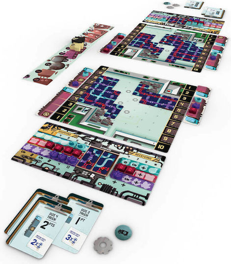 Brettspiel Curious Cargo für 2 Spieler 12+ Jahre (EN) Capstone Games