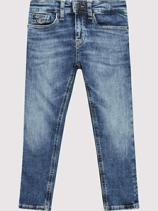 Calvin Klein Παιδικό Τζιν Παντελόνι Μπλε