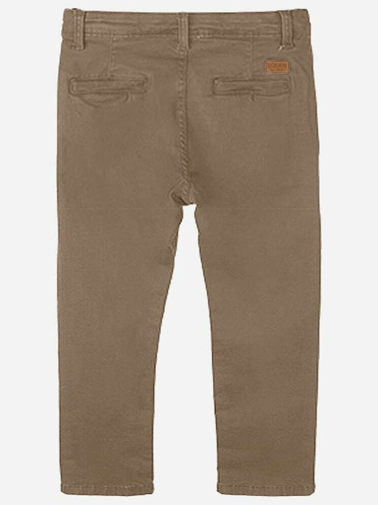 Losan Pantalon Pentru Copii Denim Maro