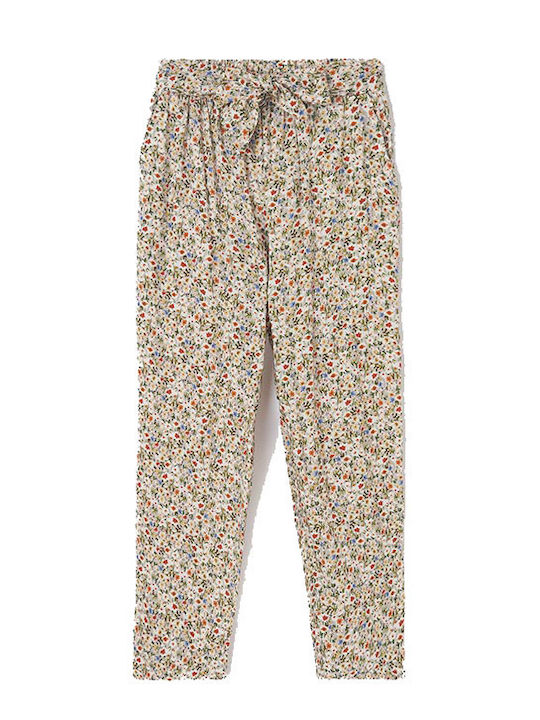 Kinder Schlaghose Stoff Mehrfarbig