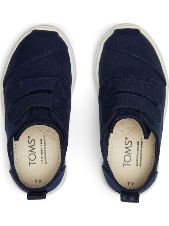 Kids Sneakers with Scratch Navy Blue