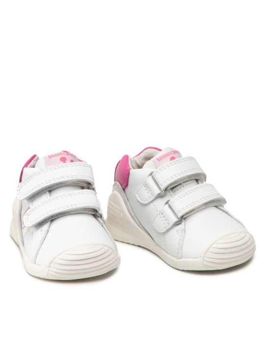 Biomecanics Kids Sneakers with Scratch White