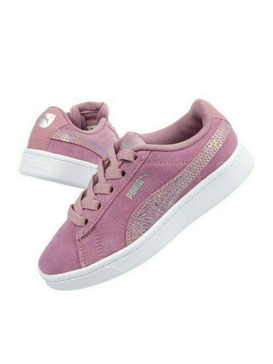 Puma Παιδικά Sneakers Niedrig Vikky Rosa