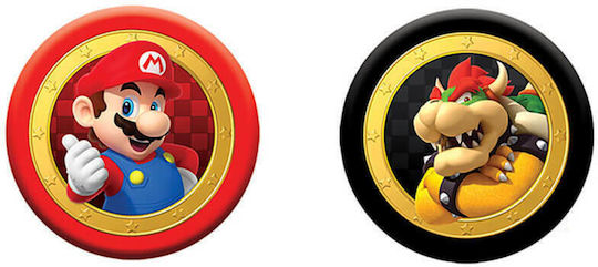 Board Game Super Mario vs Bowser : Checkers for 2 Players 6+ Years Old (EN) USAopoly