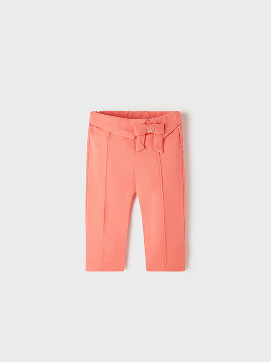 Mayoral Girls Fabric Trouser Orange