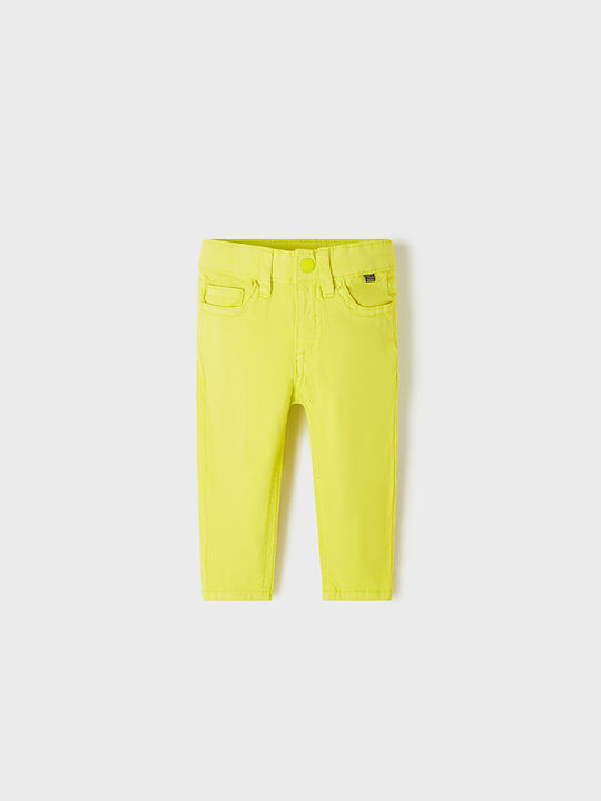 Mayoral Boys Fabric Trouser Yellow