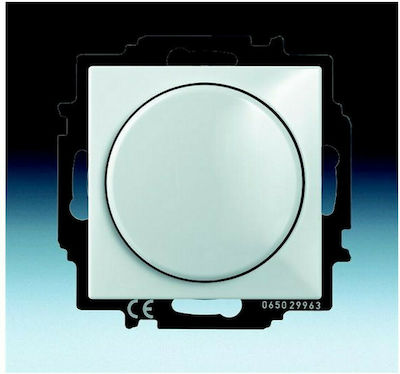 Abb Basic55 Recessed Simple Front Dimmer Switch Rotary 400W Beige