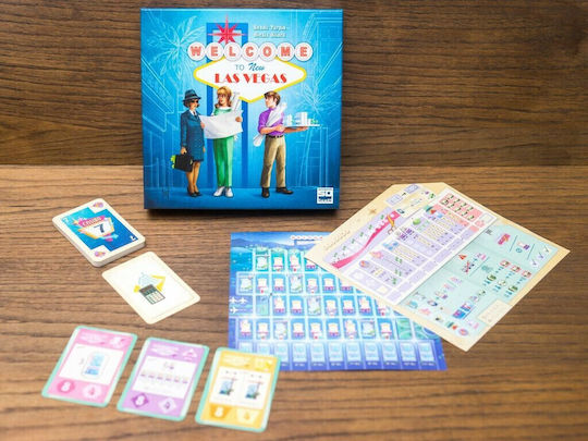 Board Game Welcome to New Las Vegas for 1+ Players 10+ Years Old (EN) Greater than Games