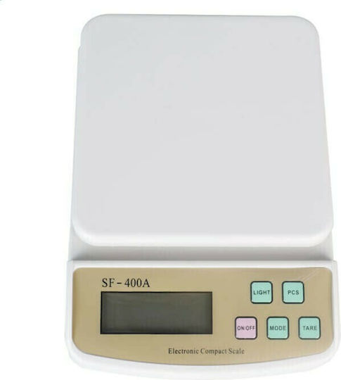 Andowl SF-400A Digital Kitchen Scale Up To 10kg White