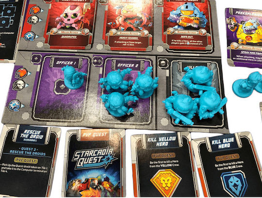 Board Game Starcadia Quest for 2-4 Players 14+ Years Old (EN) Cool Mini Or Not