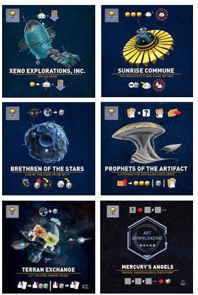 Game Expansion Alien Frontiers: Factions for 2-4 Players 13+ Years Old (EN) Starling Games