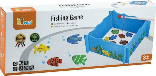 Viga Toys Wooden Fishing Game Fishing Game