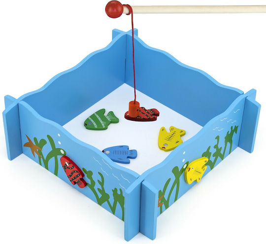 Viga Toys Wooden Fishing Game Fishing Game
