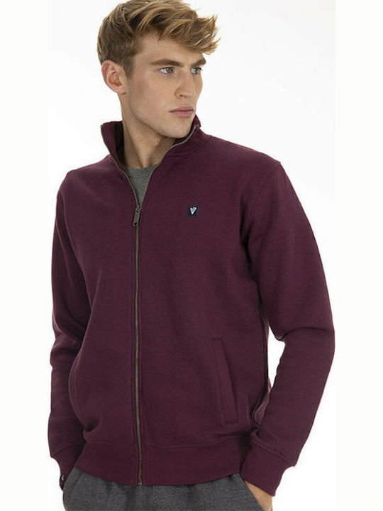 Burgundy Cardigan