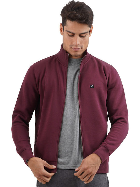 Burgundy Cardigan