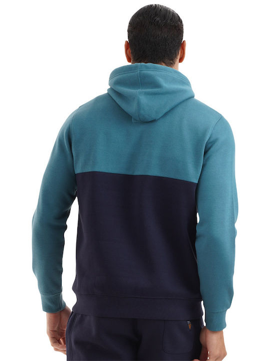 Magnetic North Men's Sweatshirt with Hood and Pockets Hydro / Navy Blue