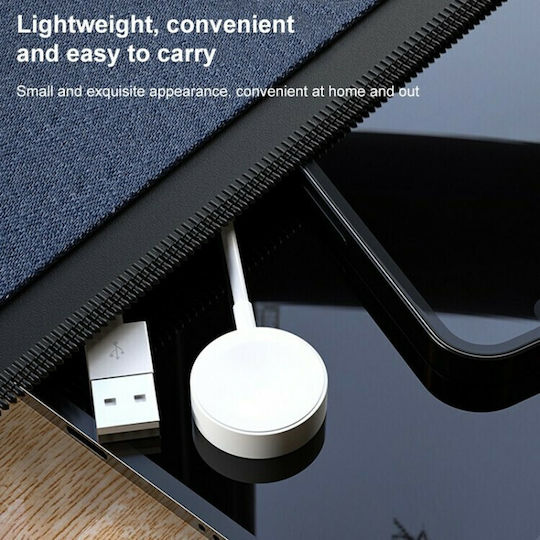 Wiwu M7 Magnetic Wireless Charger Wearable Charger Apple Watch Whiteς